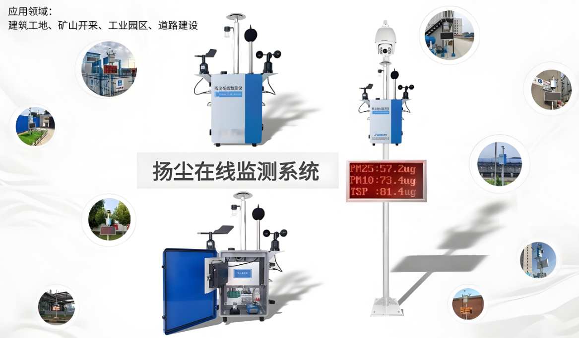 工地施工揚(yáng)塵監(jiān)測(cè)系統(tǒng)主要檢測(cè)哪些數(shù)據(jù)? 工地施工揚(yáng)塵監(jiān)測(cè)系統(tǒng)主要檢測(cè)哪些數(shù)據(jù)?